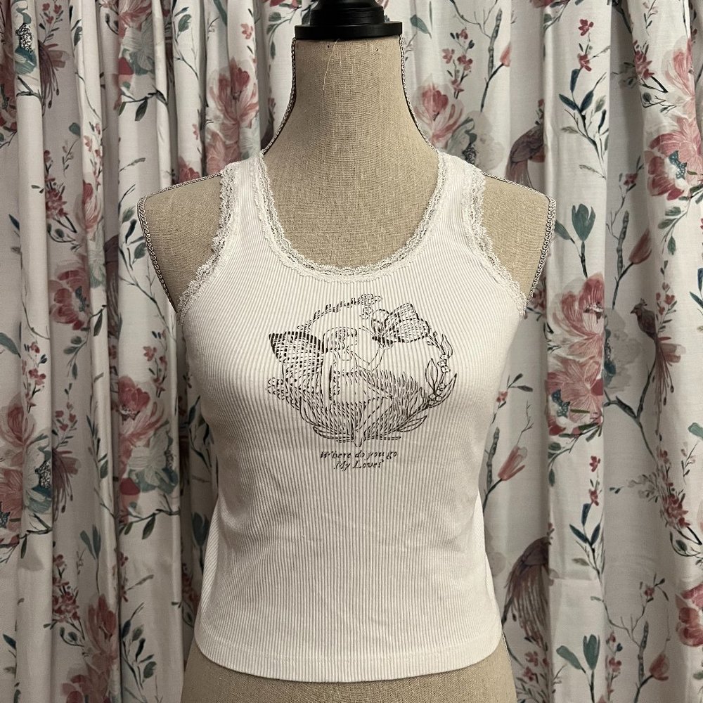 Graphic Brandy Melville tank